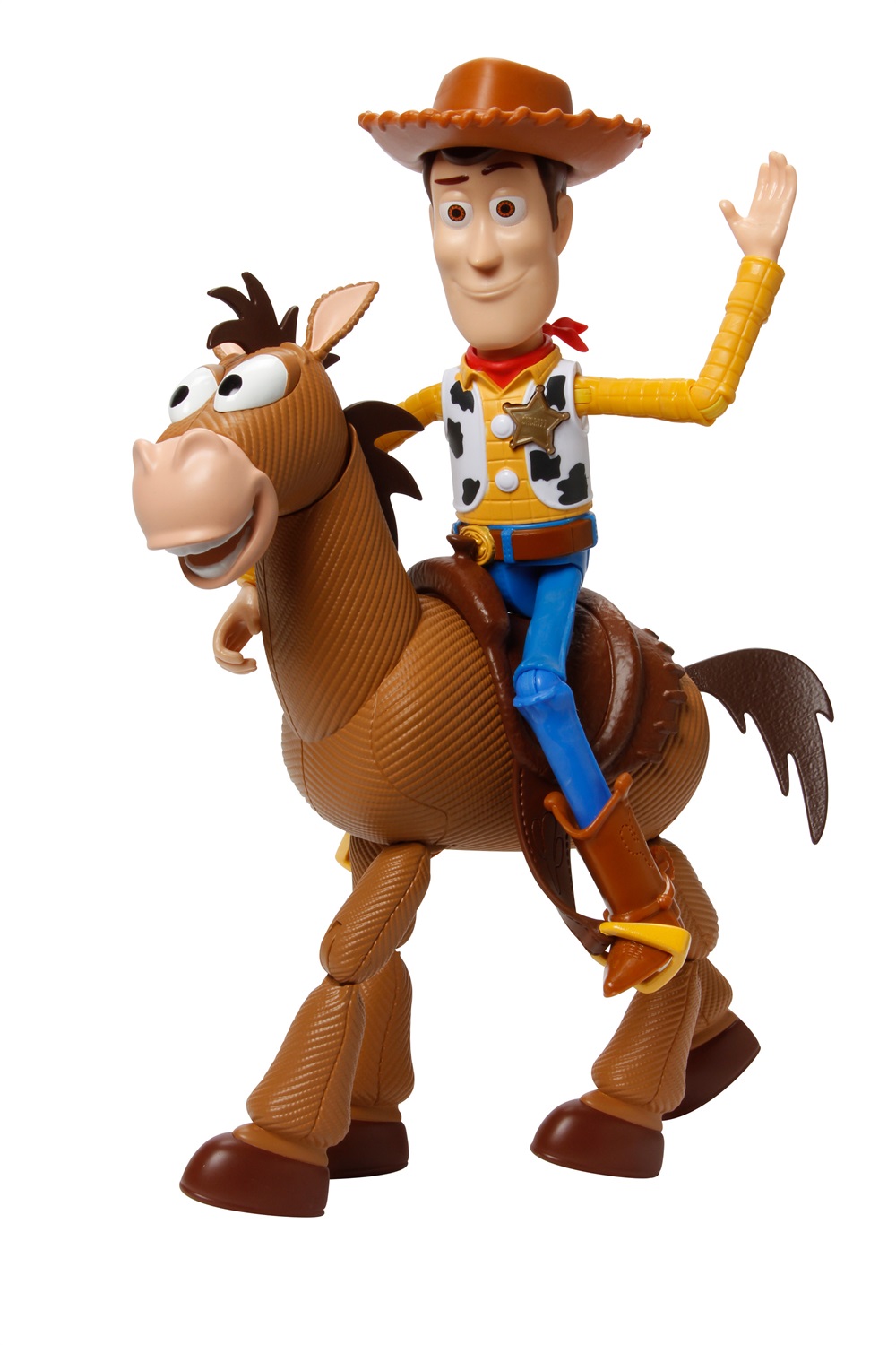 Mattel Toy Story - Set Avventura Woody e Bullseye, Personaggi Snodati in Scala Fedele, Giocattolo per Bambini 3 Anni
