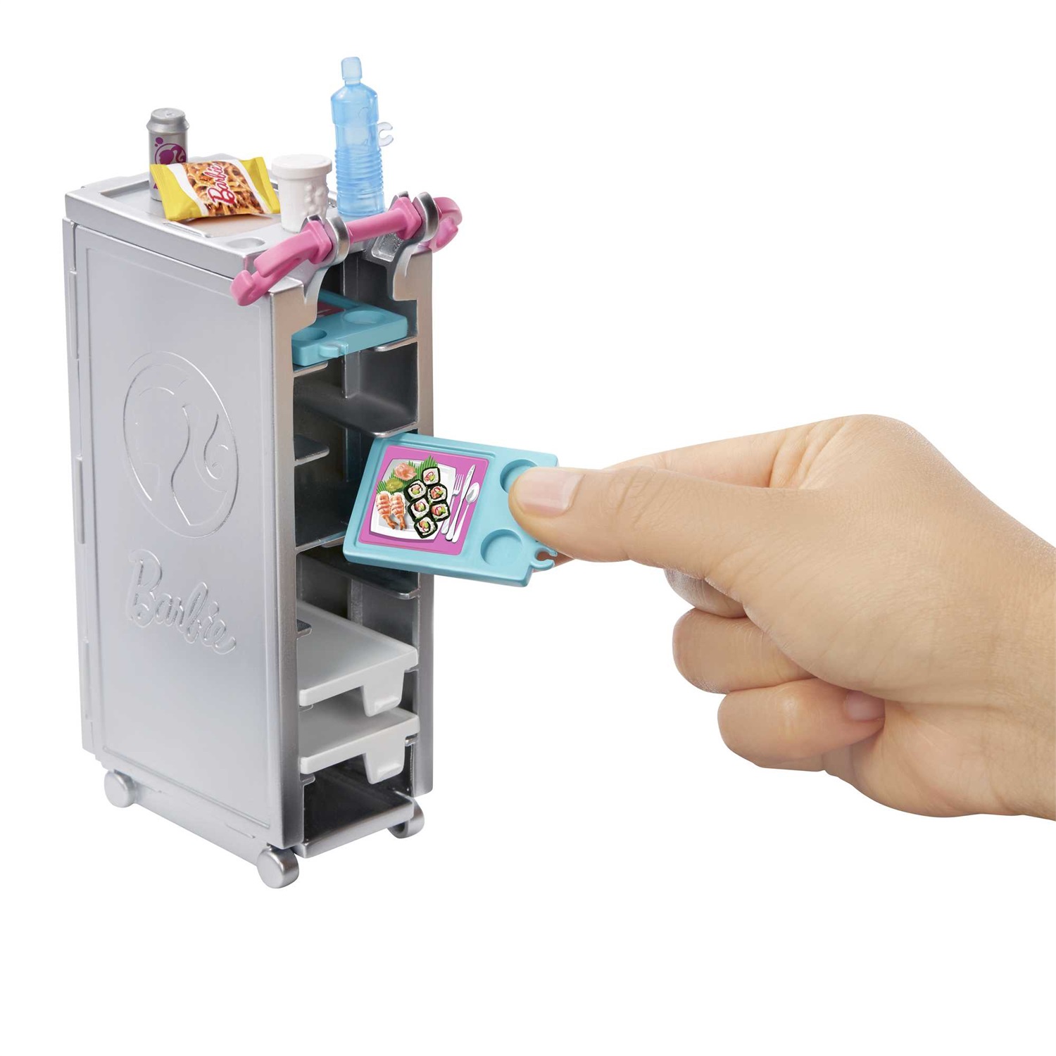 Mattel Aereo dei Sogni Barbie - Playset Veicolo e Accessori, 15 pezzi, Bambola Non Inclusa, Giocattolo per Bambini 3 Anni