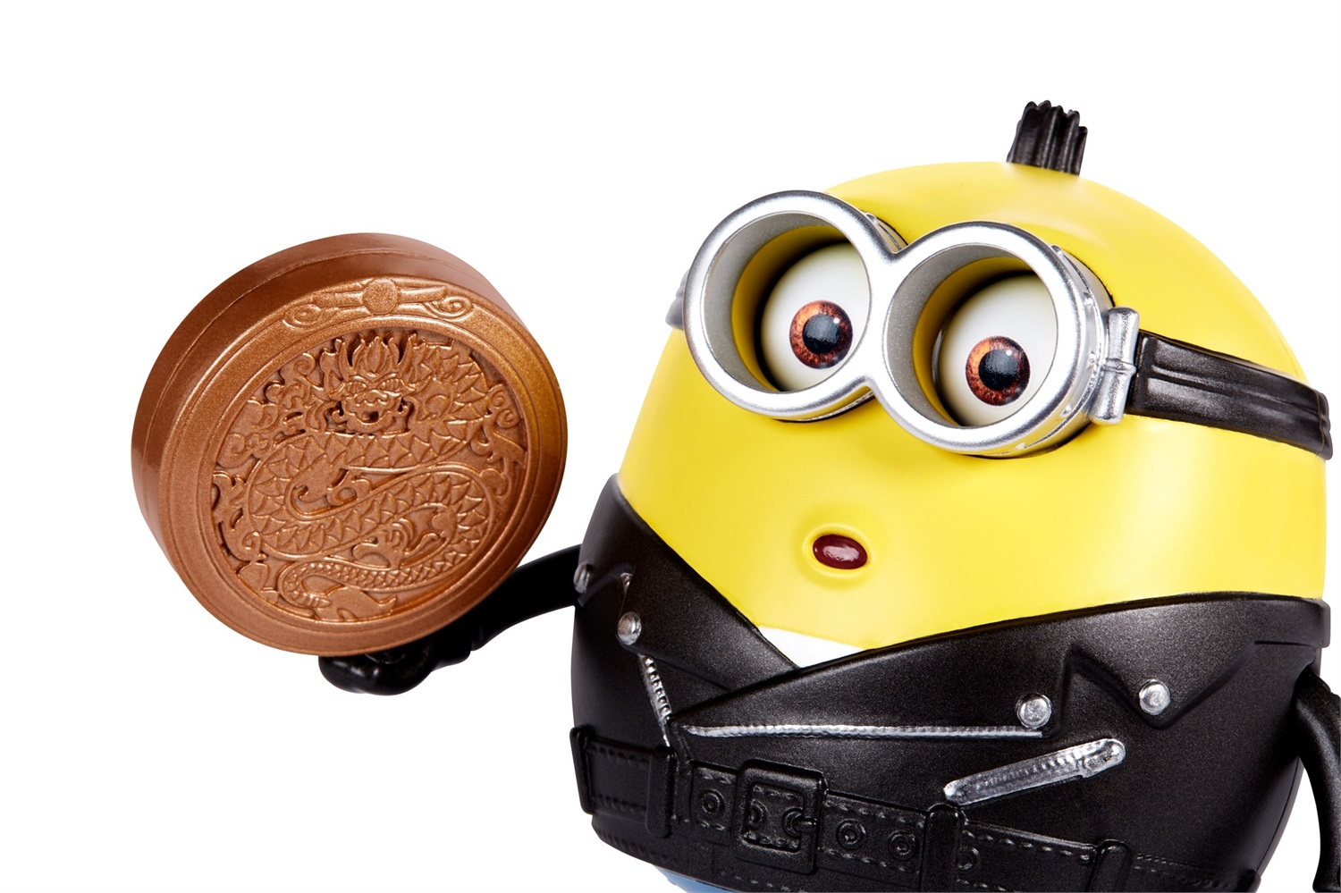 Mattel Minions - Personaggio Otto Lanciapietre con Pietra dello Zodiaco, Giocattolo 8 cm per Bambini 4 Anni, GMD93