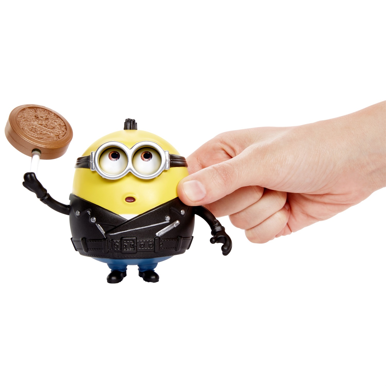 Mattel Minions - Personaggio Otto Lanciapietre con Pietra dello Zodiaco, Giocattolo 8 cm per Bambini 4 Anni, GMD93