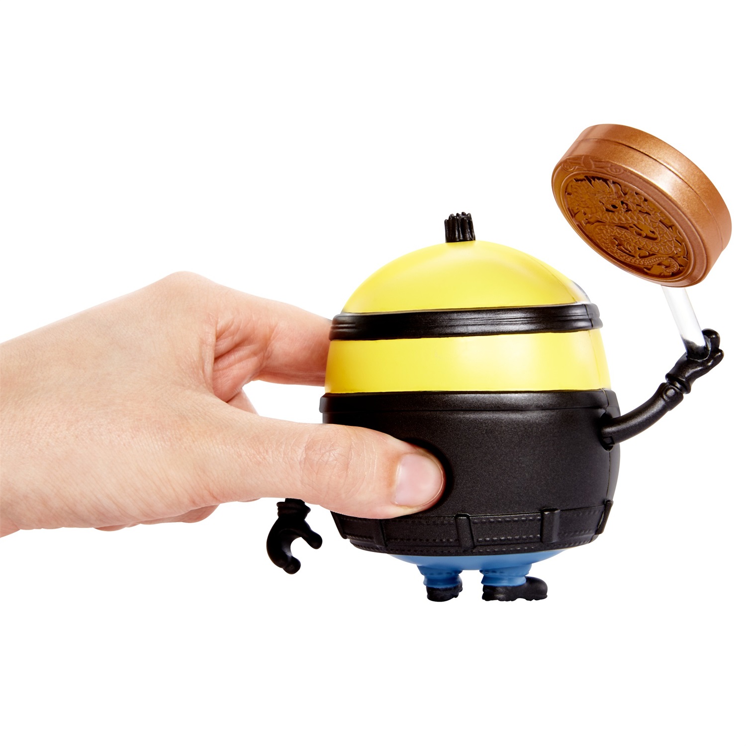 Mattel Minions - Personaggio Otto Lanciapietre con Pietra dello Zodiaco, Giocattolo 8 cm per Bambini 4 Anni, GMD93