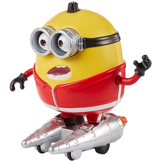 Minions Otto Parlante con Pattini a Razzo - Giocattolo Interattivo con Oltre 10 Suoni per Bambini 4 Anni