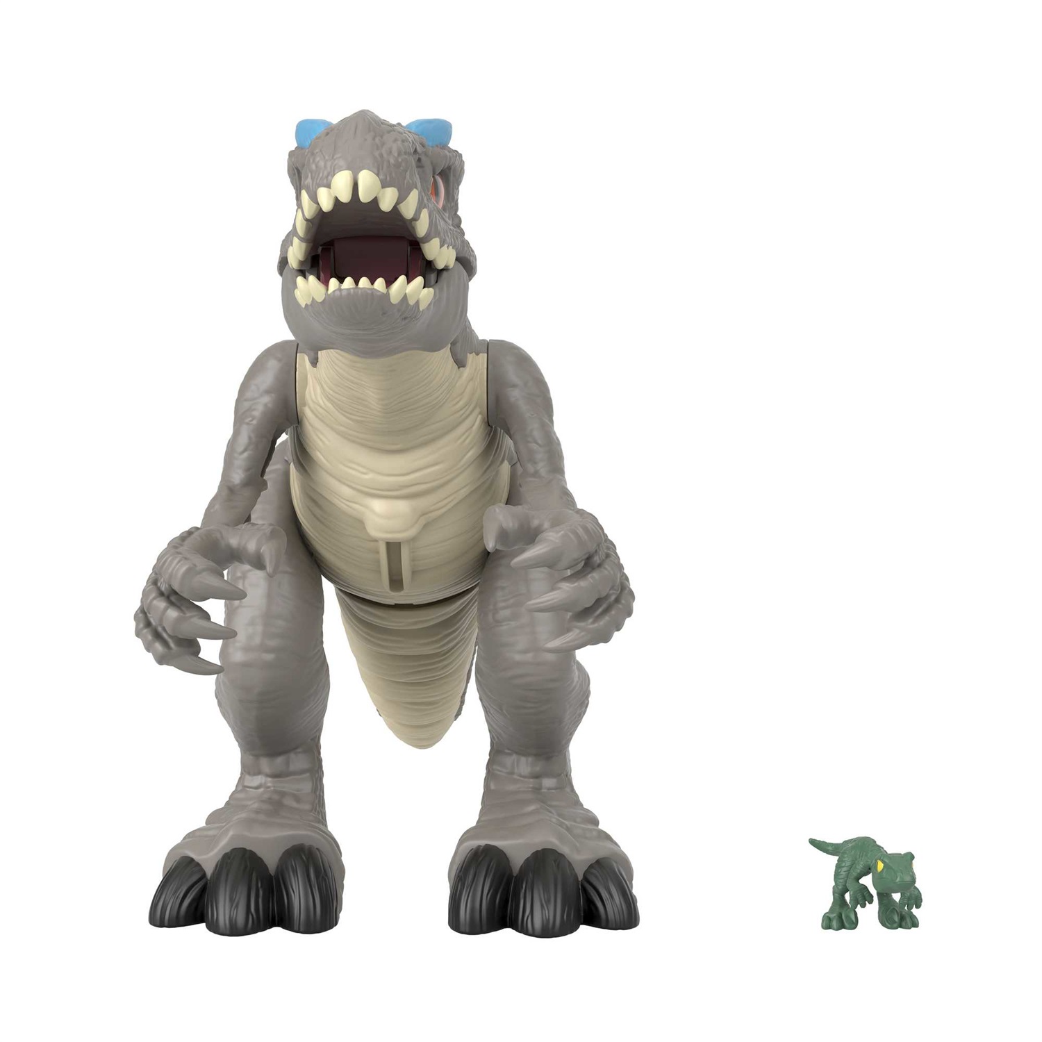 Fisher-Price Imaginext Dinosauro Indominus Rex - Giocattolo Morde e Si Muove per Bambini 3 Anni, GMR16