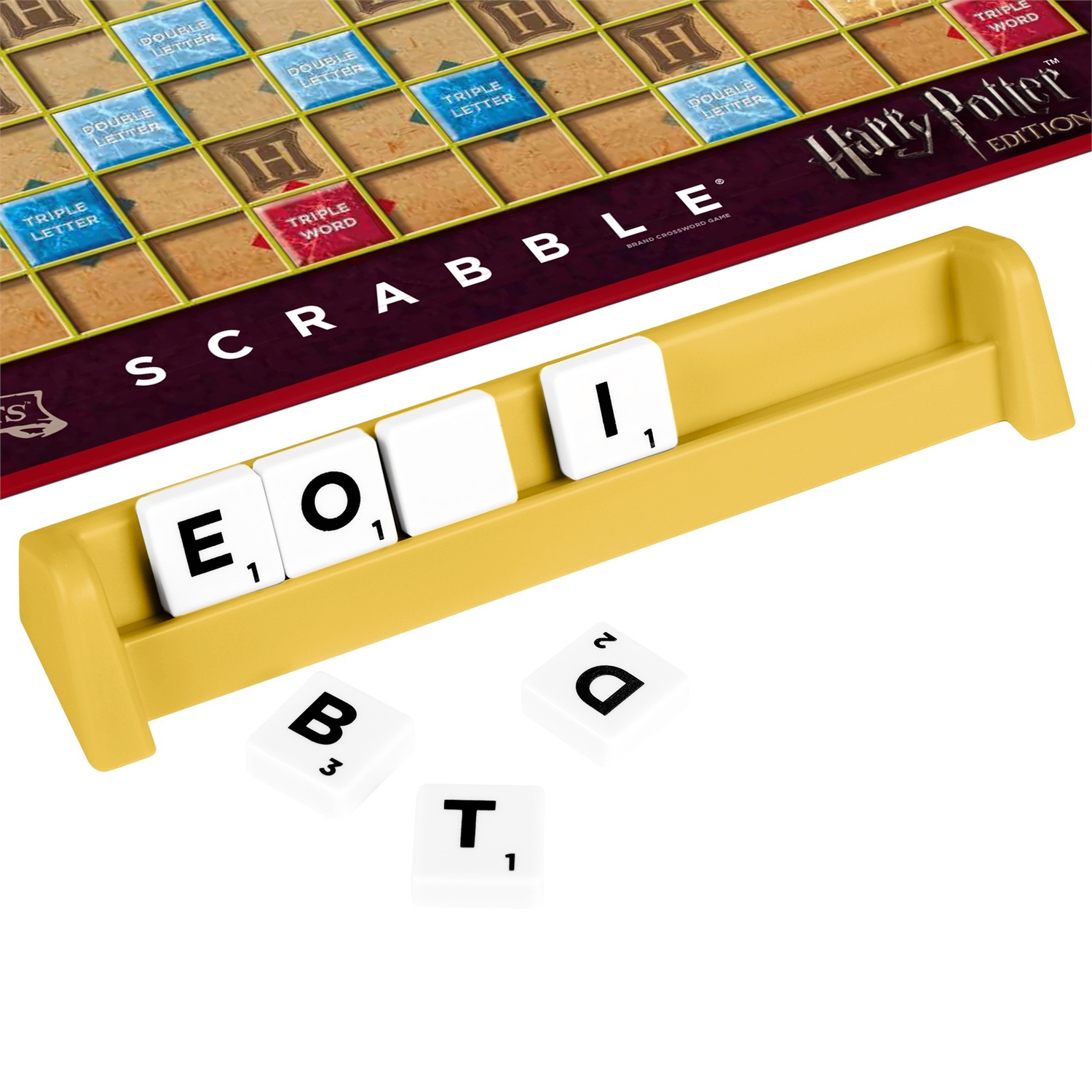 Mattel Games Scrabble Harry Potter - Gioco da tavolo per 2 a 4 giocatori, età 10