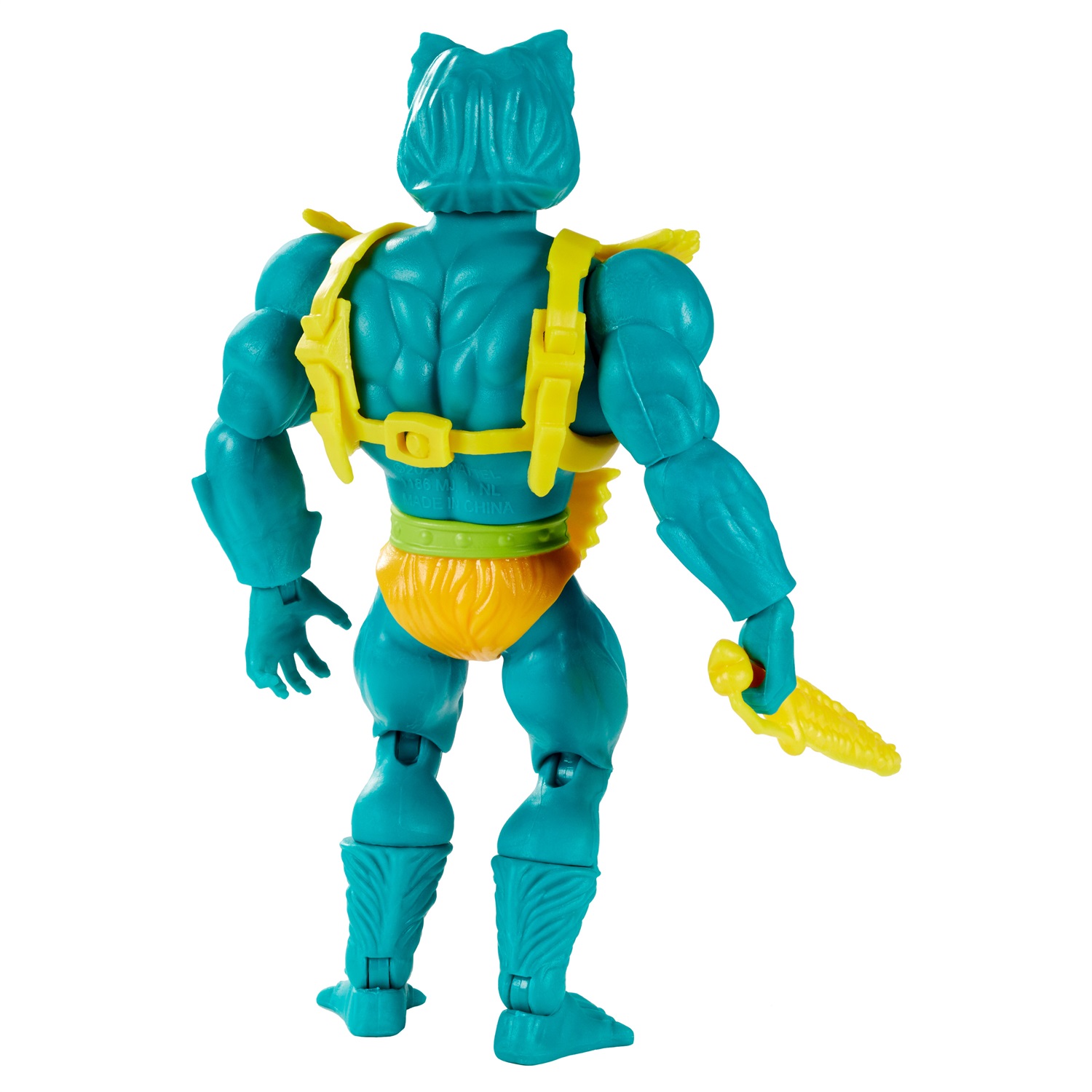 Mattel Masters of the Universe - Origins Mer-Man, Personaggio Articolato da 14 cm con Accessori per Bambini 6 Anni