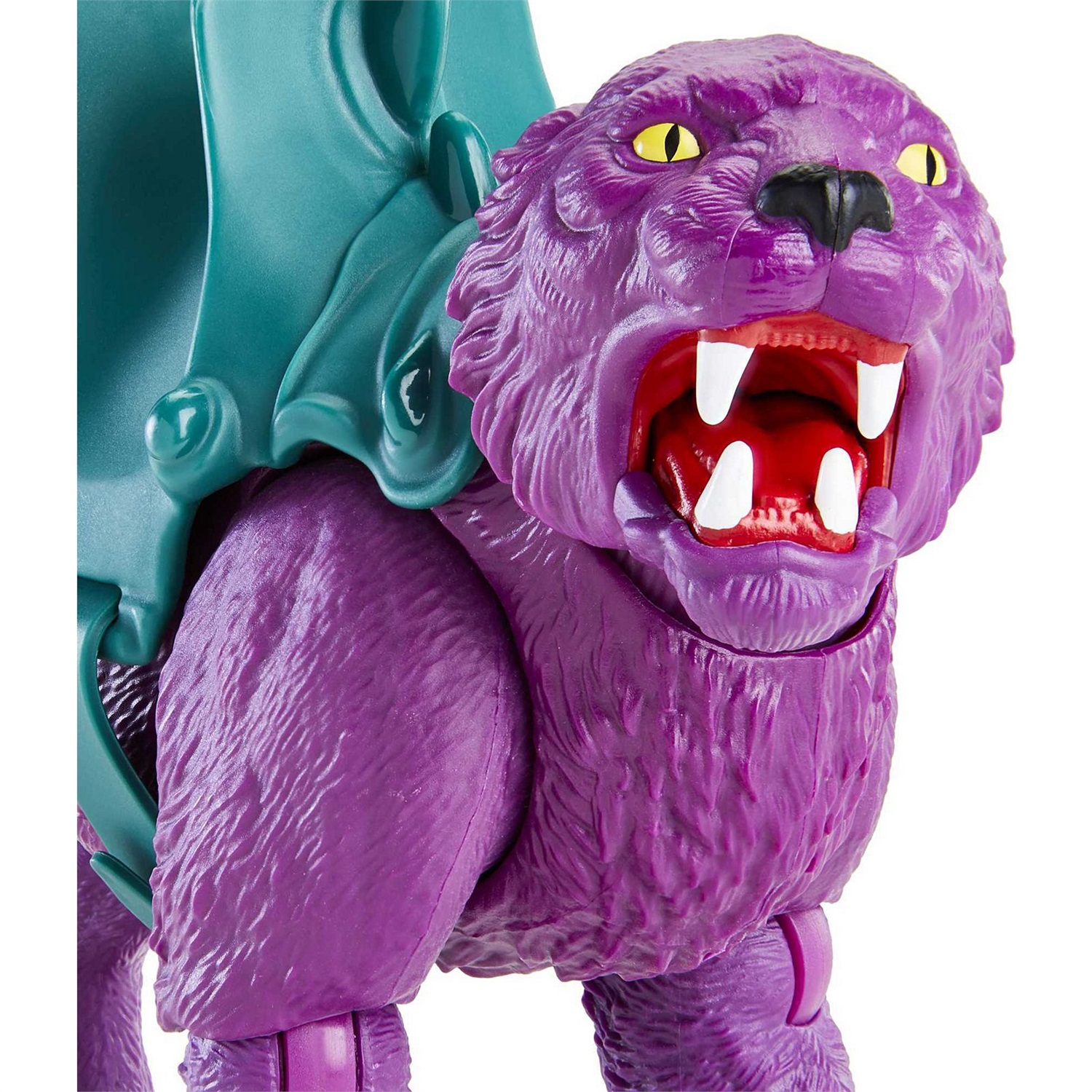 Mattel Masters of the Universe Origins Panthor Action Figure Snodato con Corazza e Accessori - Giocattolo per Bambini 6 Anni, GVN49