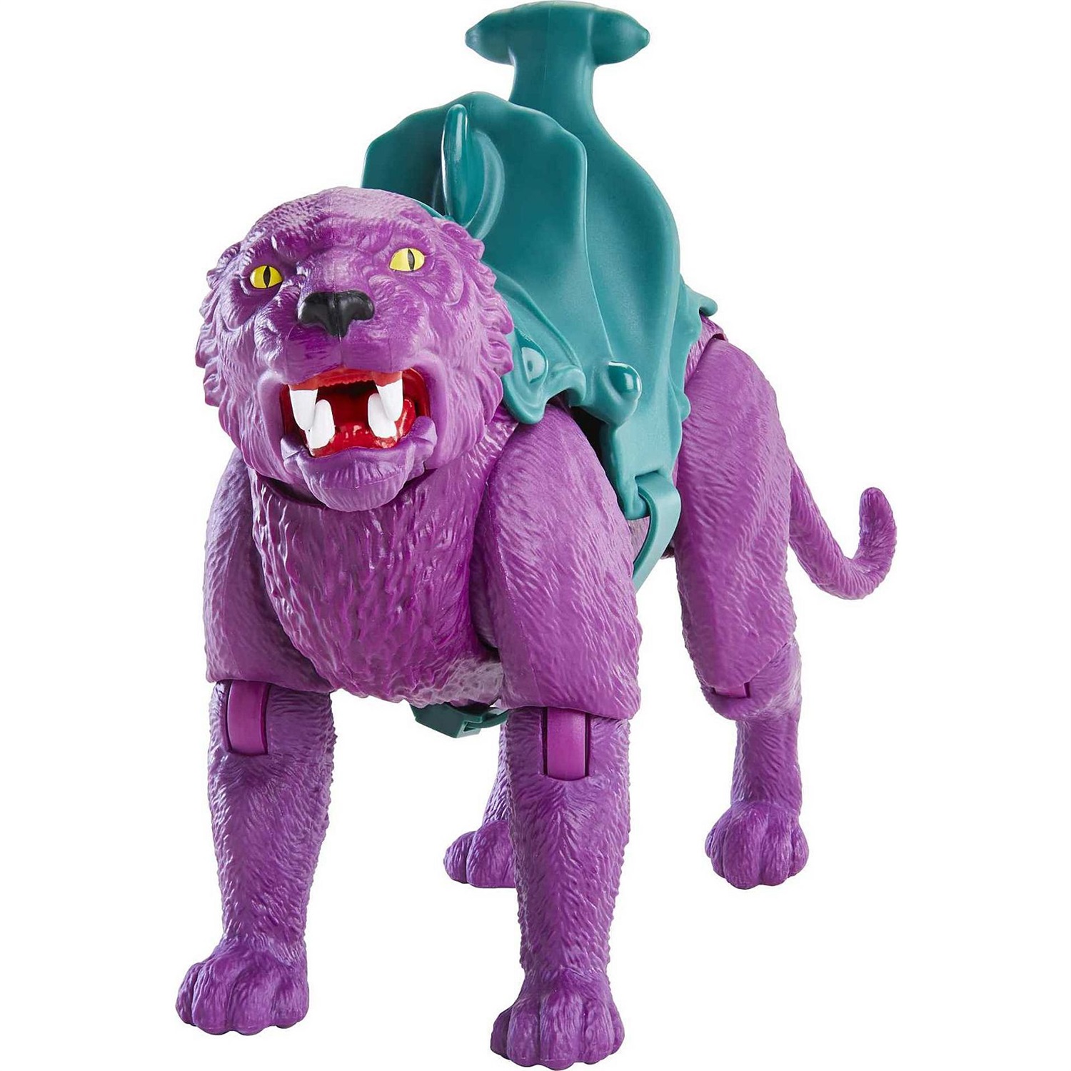 Mattel Masters of the Universe Origins Panthor Action Figure Snodato con Corazza e Accessori - Giocattolo per Bambini 6 Anni, GVN49