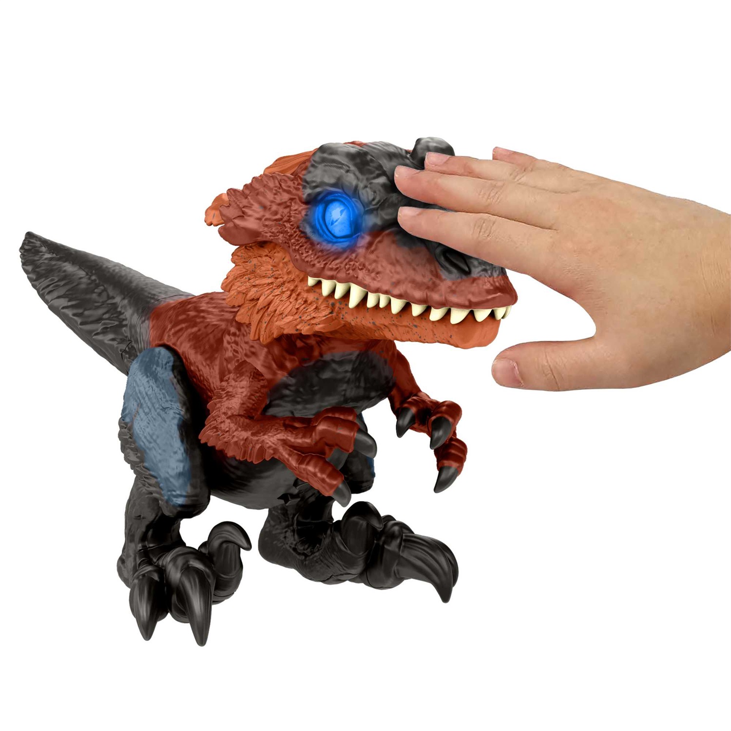 Mattel Jurassic World GWD70 Ultimate Fire Dino Action Figure con Suono - Multicolor, 26 x 18 x 54 cm