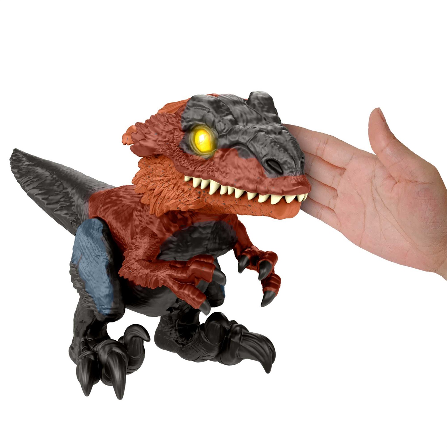 Mattel Jurassic World GWD70 Ultimate Fire Dino Action Figure con Suono - Multicolor, 26 x 18 x 54 cm