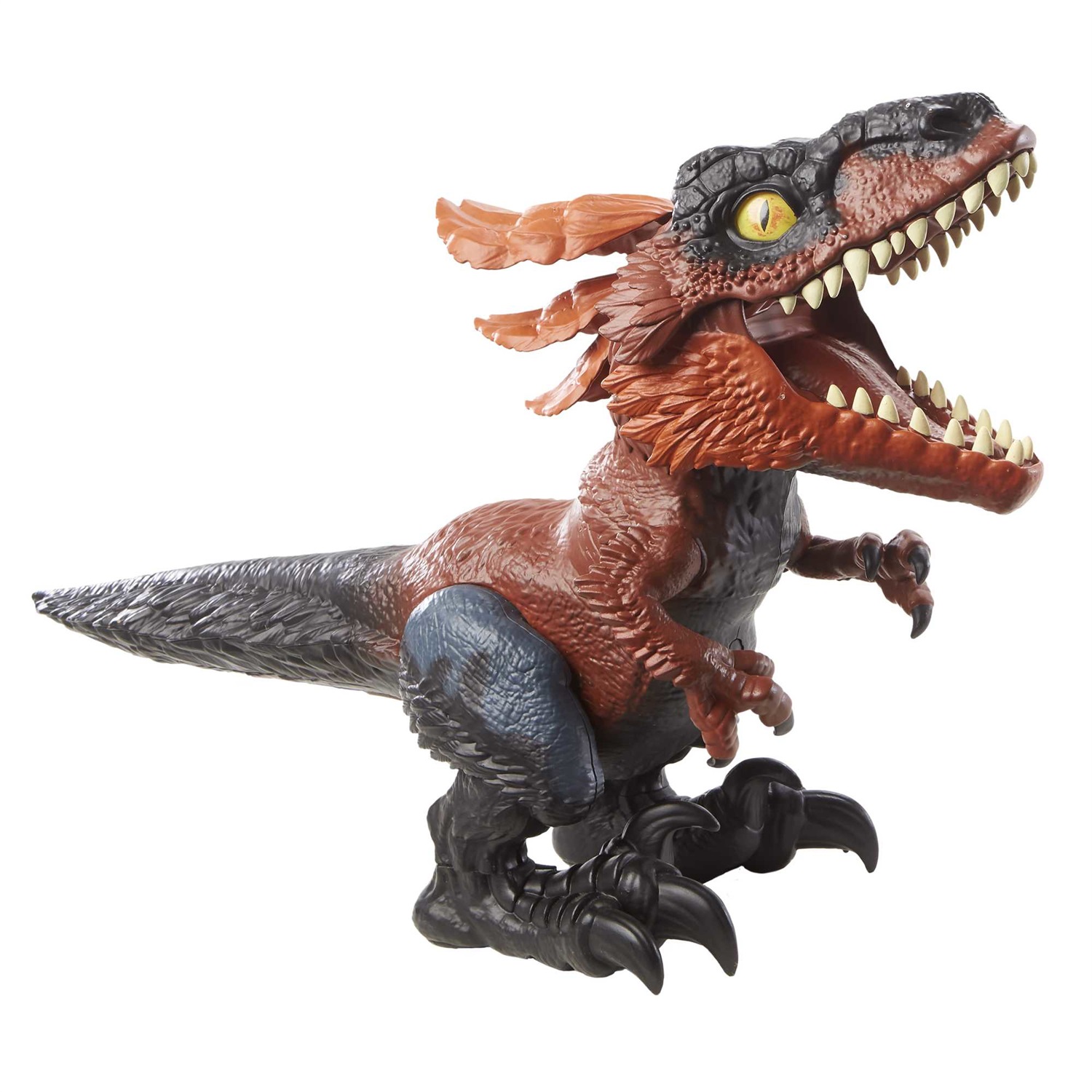Mattel Jurassic World GWD70 Ultimate Fire Dino Action Figure con Suono - Multicolor, 26 x 18 x 54 cm