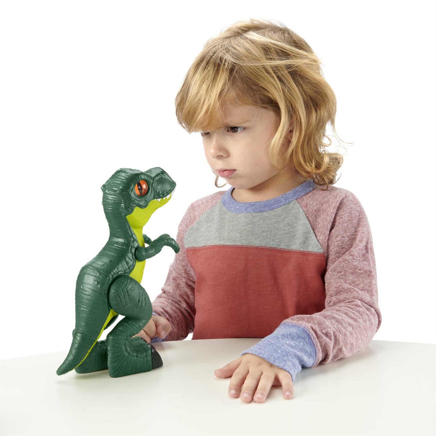 Mattel Imaginext Jurassic World Dinosauri XL Articolati Assortiti per Bambini 3-8 Anni