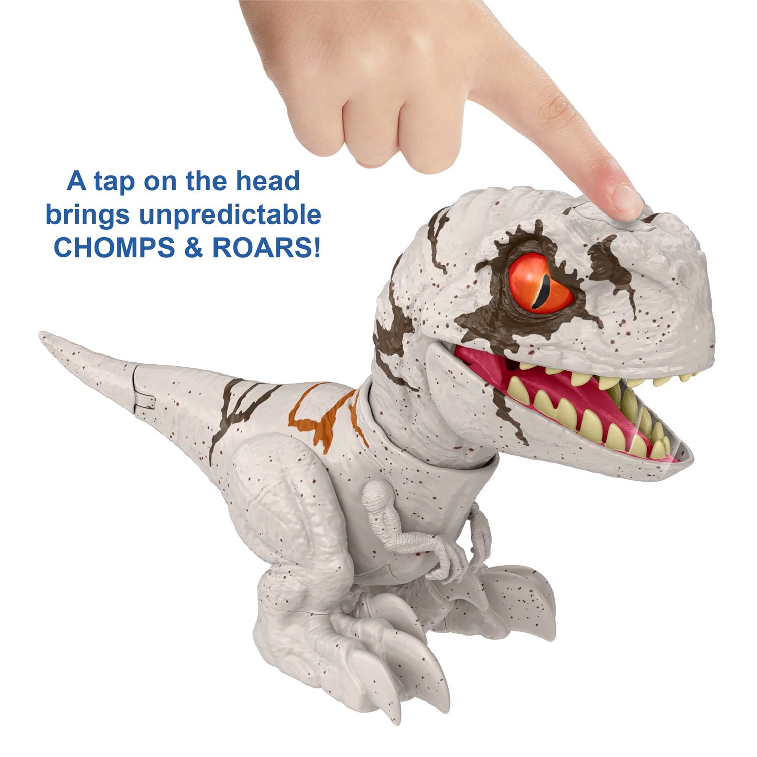 Mattel Action figure Atrociraptor - Jurassic World: Dominion con movimenti e suoni interattivi per bambini 4