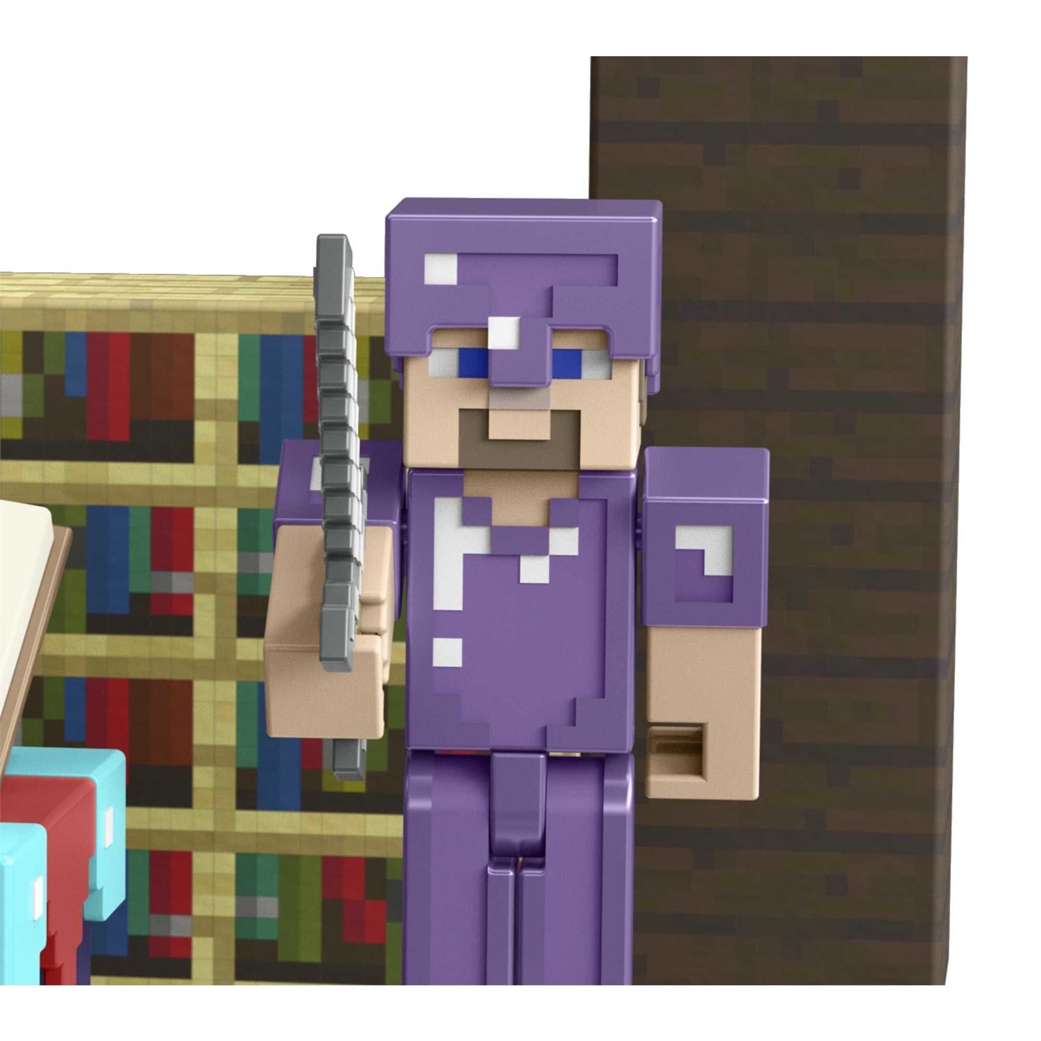 Mattel Playset Stanza per Incantesimi Minecraft con Steve e Funzione Cambia Colore - Giocattolo per Bambini 6 Anni GYB62