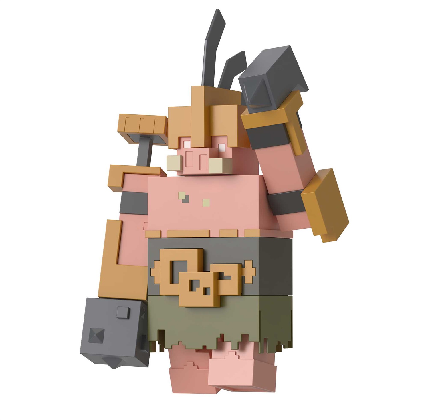 Mattel Action Figure Guardiano del Portale Minecraft Legends - Alta più di 8 cm, con mossa di attacco e accessorio, giocattolo per bambini 6 anni