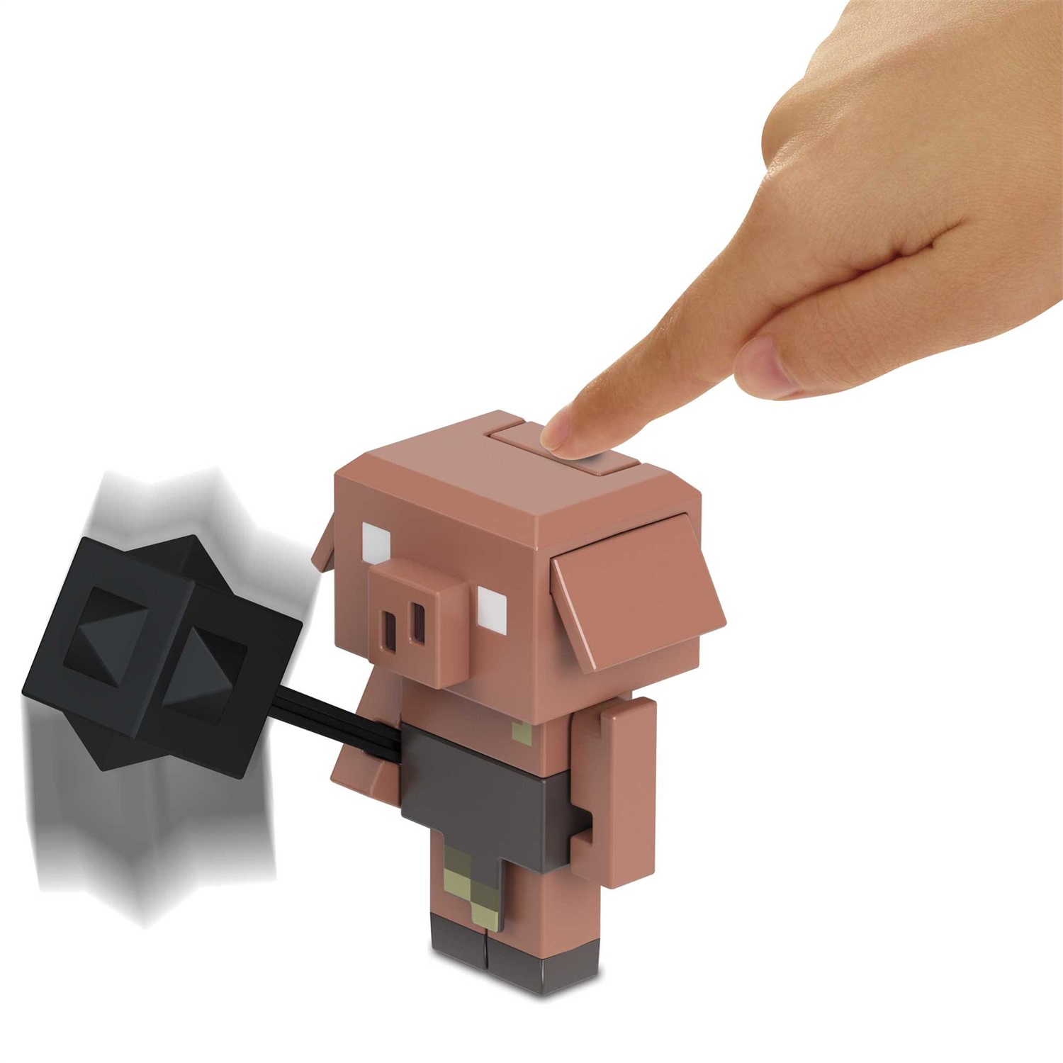 Mattel Minecraft Piglin Runt Action Figure - Personaggio della serie Minecraft Legends