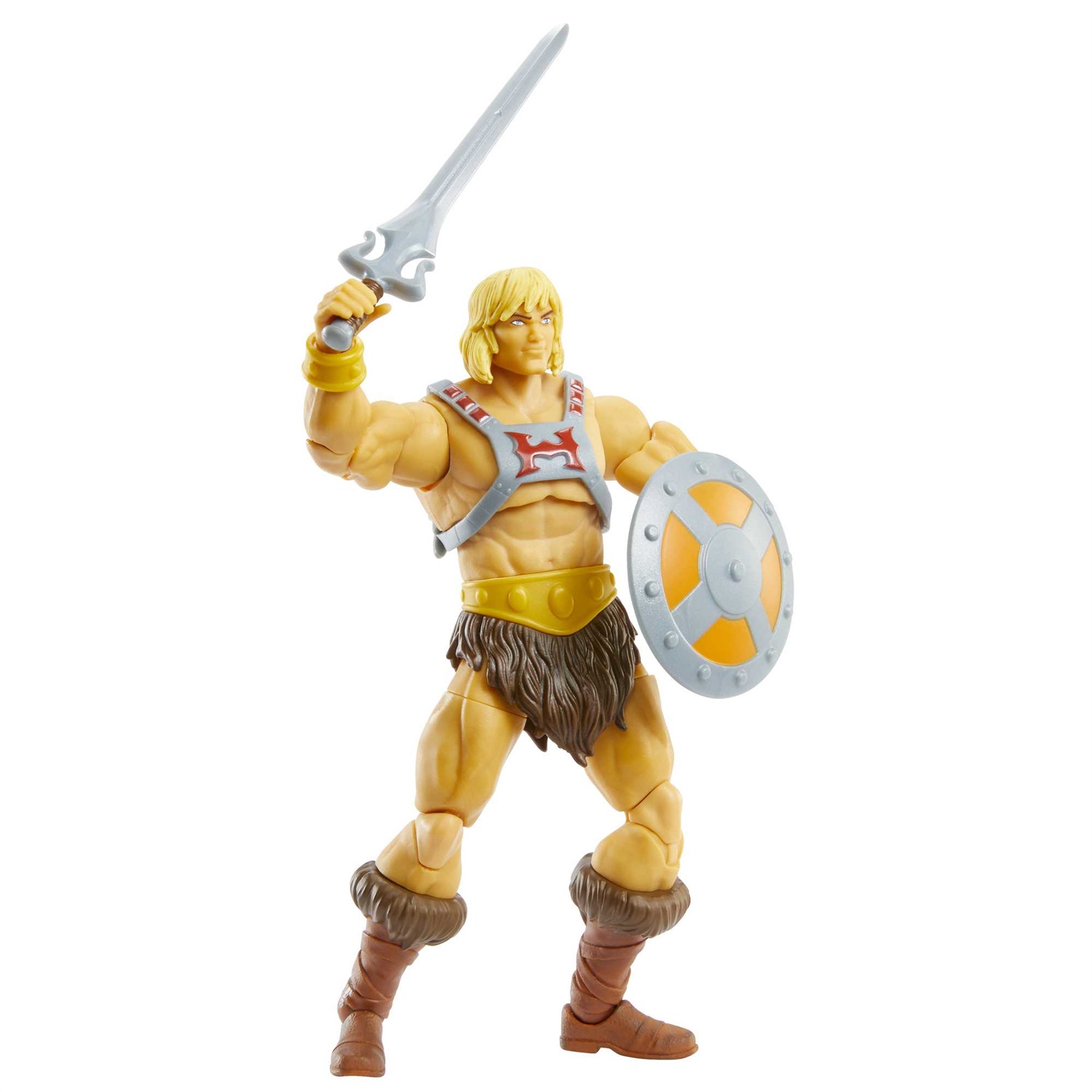 Mattel He-Man Action Figure 18cm - Masters of the Universe Masterverse Revelation, Giocattolo da Collezione per Bambini 6 e Adulti, GYV09