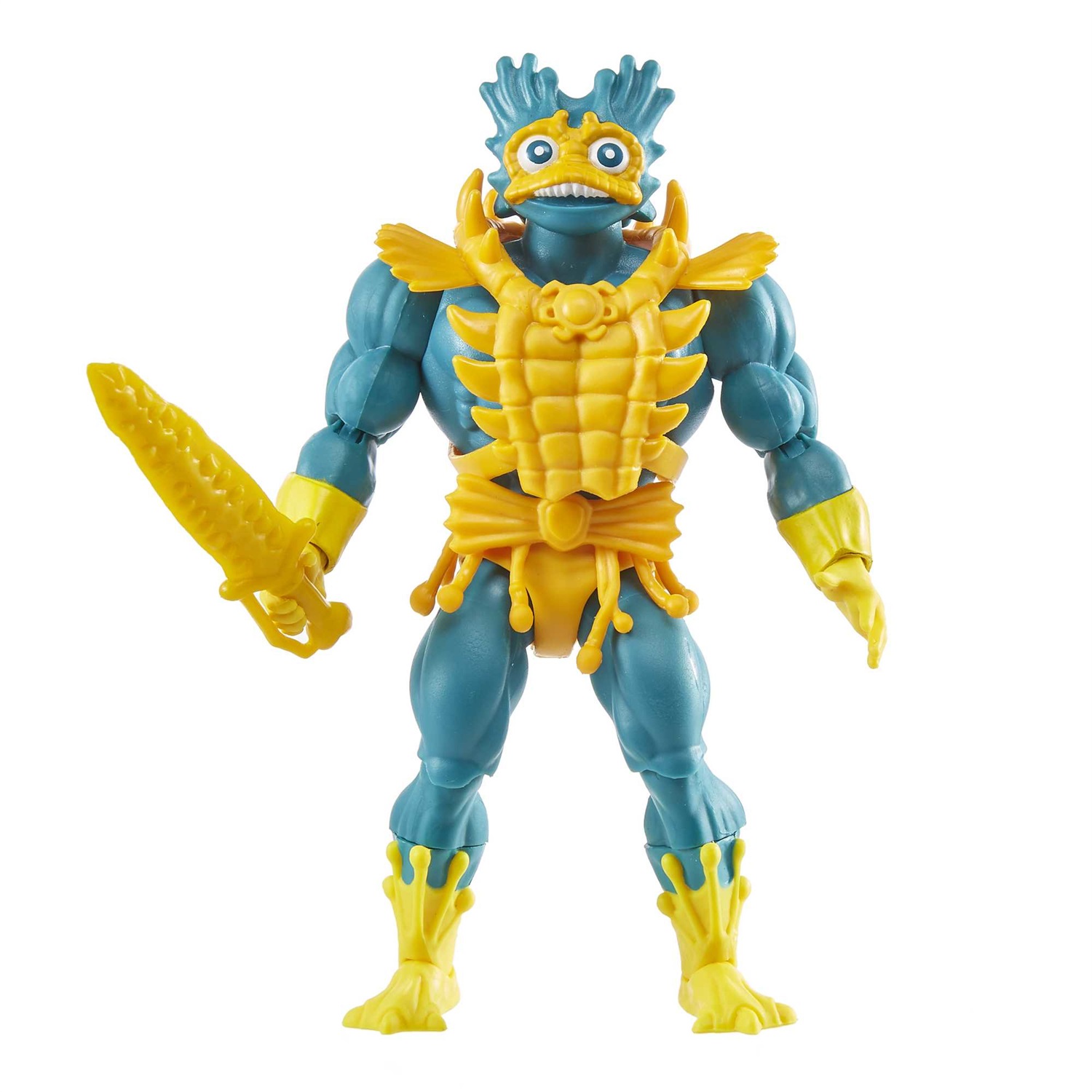 Mattel Masters of the Universe Origins - Figura Mer-Man 14 cm, Collezione Lords of Power