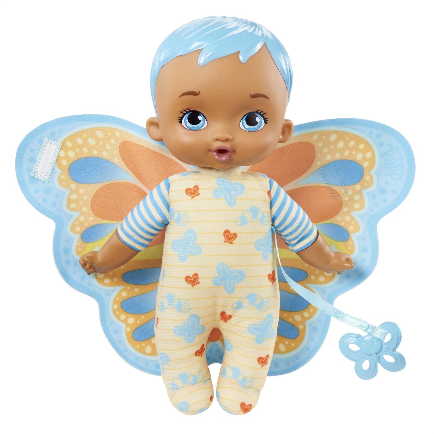 My Garden Baby: Bambola Farfalla Morbida al Profumo di Gelsomino con Ali di Peluche per Bambini 18 Mesi