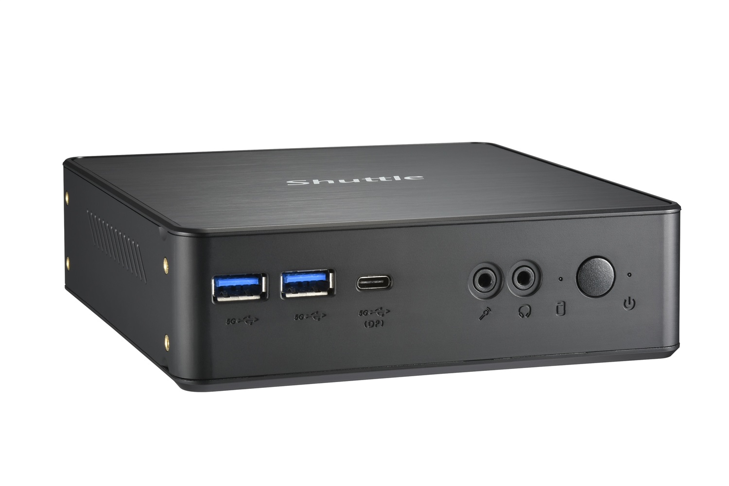 Shuttle NC40U7 Mini PC Barebone 0.84L Nero Intel Core i7-1255U 4.7GHz, RAM fino a 64GB, DDR4-SDRAM