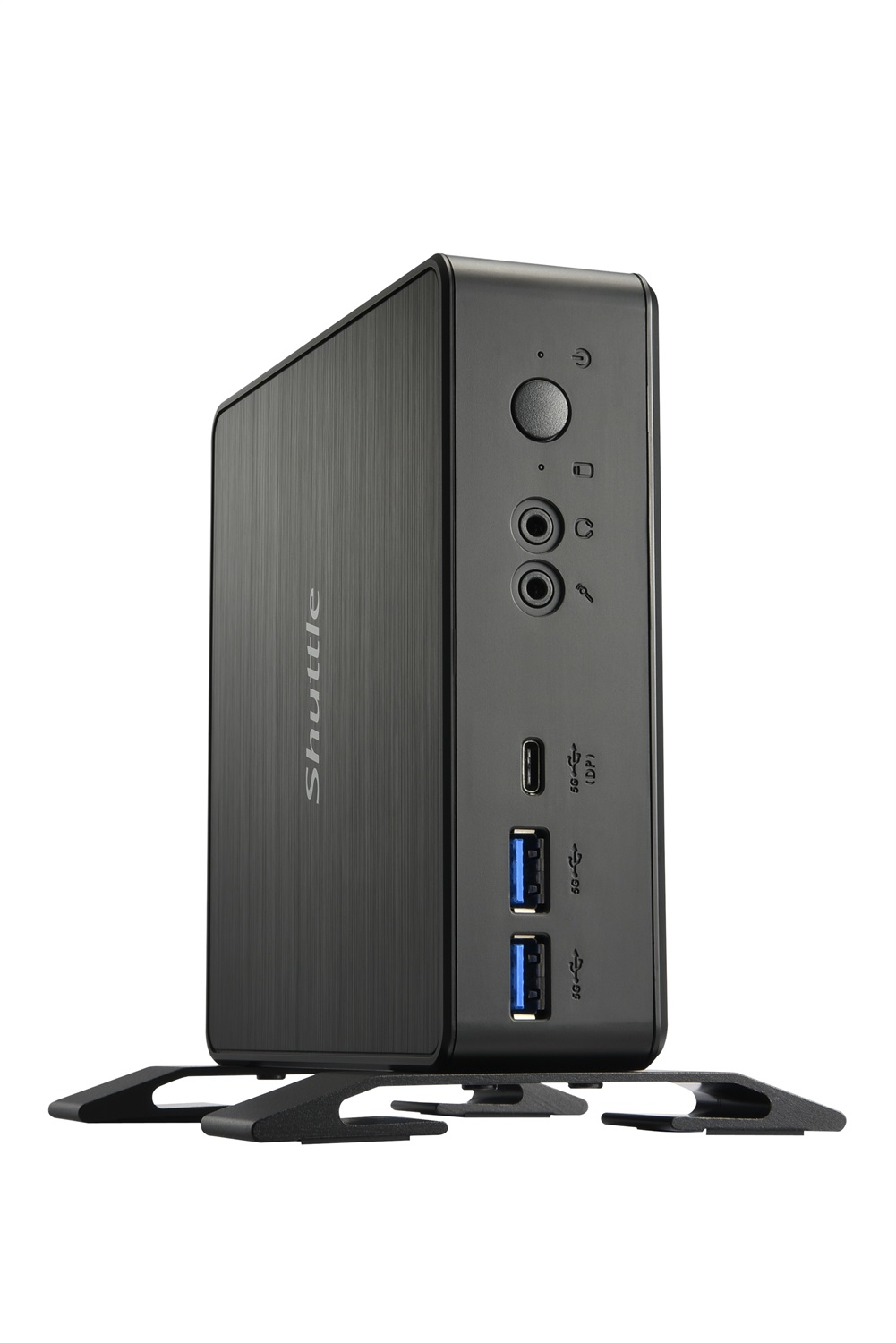 Shuttle NC40U7 Mini PC Barebone 0.84L Nero Intel Core i7-1255U 4.7GHz, RAM fino a 64GB, DDR4-SDRAM