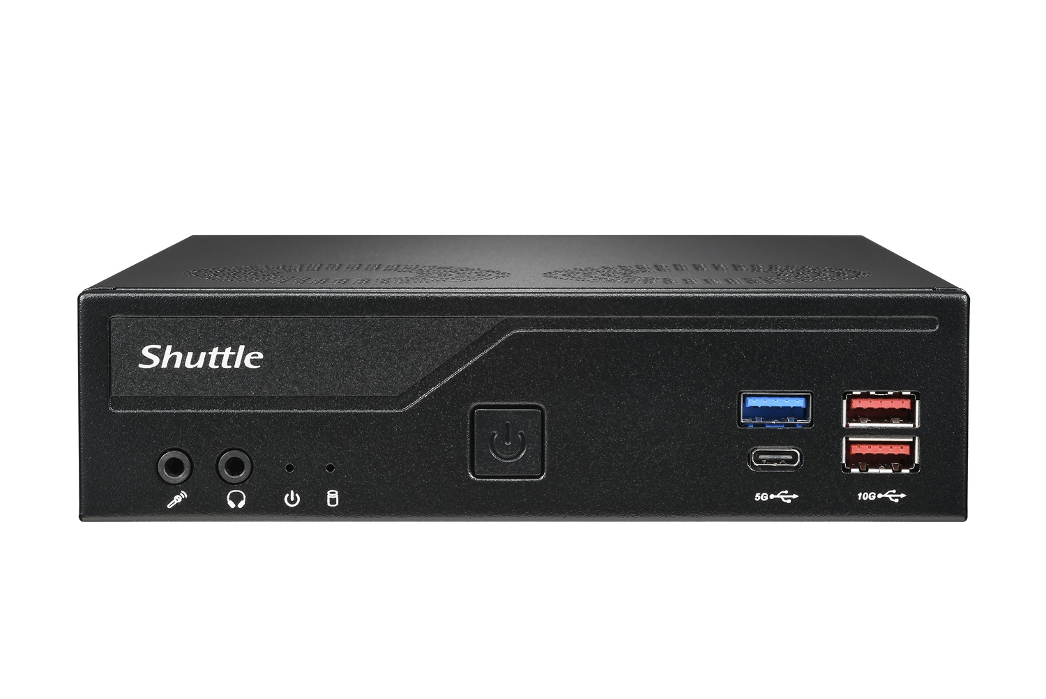Shuttle DH770 Mini PC Barebone Nero 1.35L - Chipset Intel H770, LGA 1700, Supporto DDR5