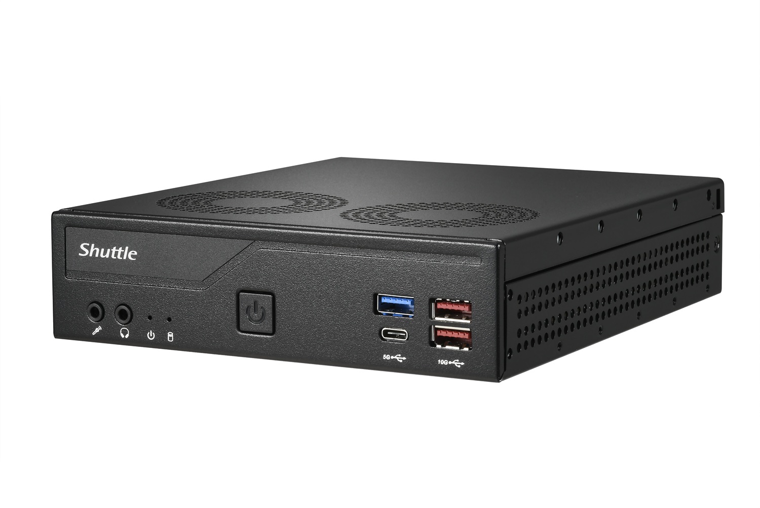Shuttle DH770 Mini PC Barebone Nero 1.35L - Chipset Intel H770, LGA 1700, Supporto DDR5