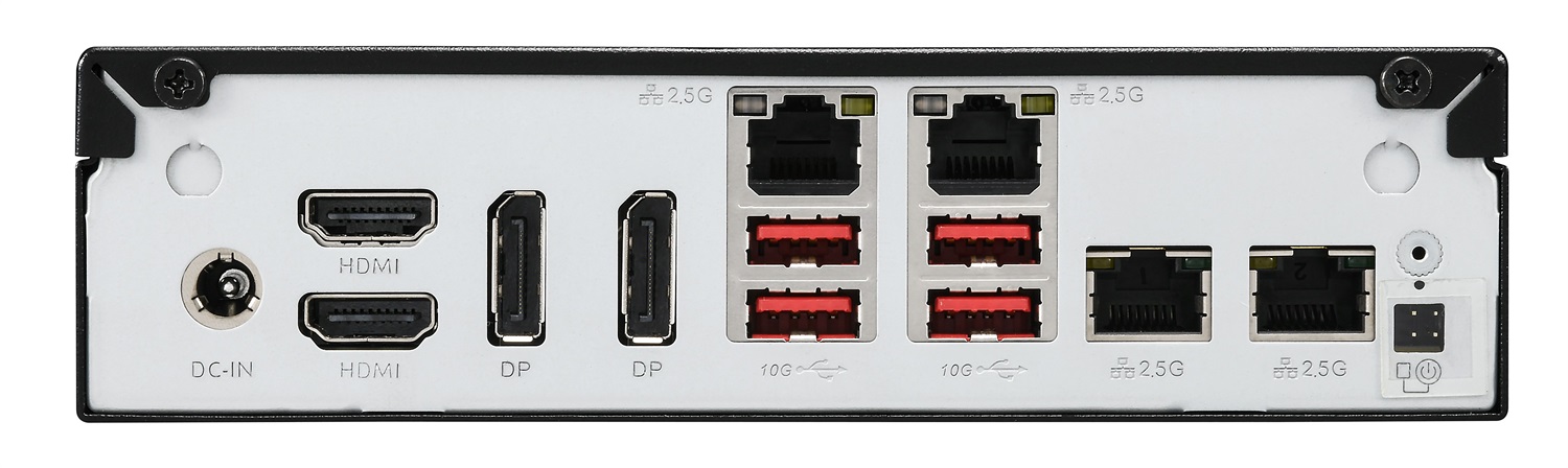 Shuttle Slim AI PC DN11H9 Mini PC Barebone 1.35L, Intel SoC, DDR5-SDRAM, 120W, HDMI e DisplayPort