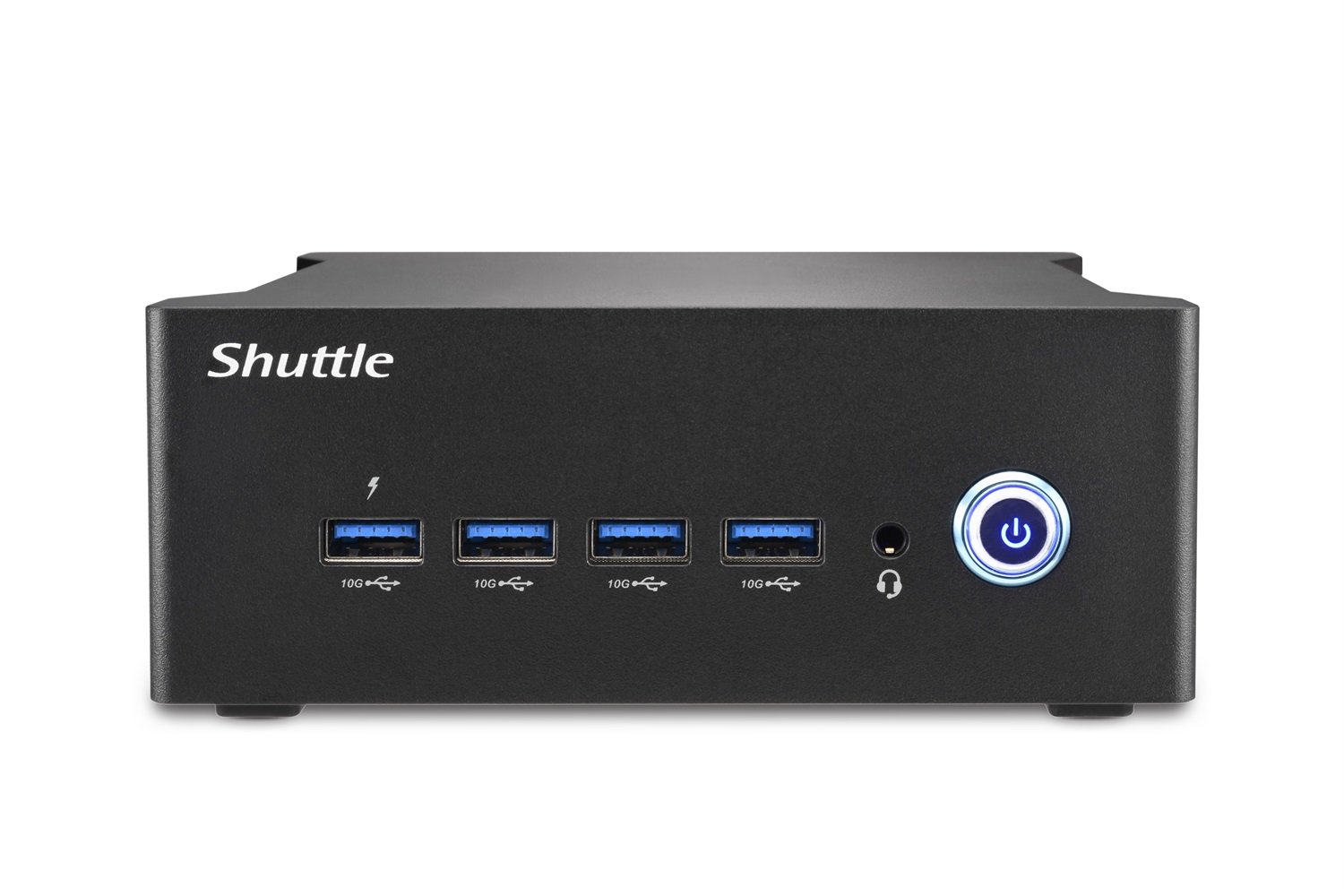Shuttle Nano PC NT10H5 Mini PC Barebone Nero 125H con Intel SoC, DDR5-SDRAM, 120W, 2x HDMI e DisplayPort