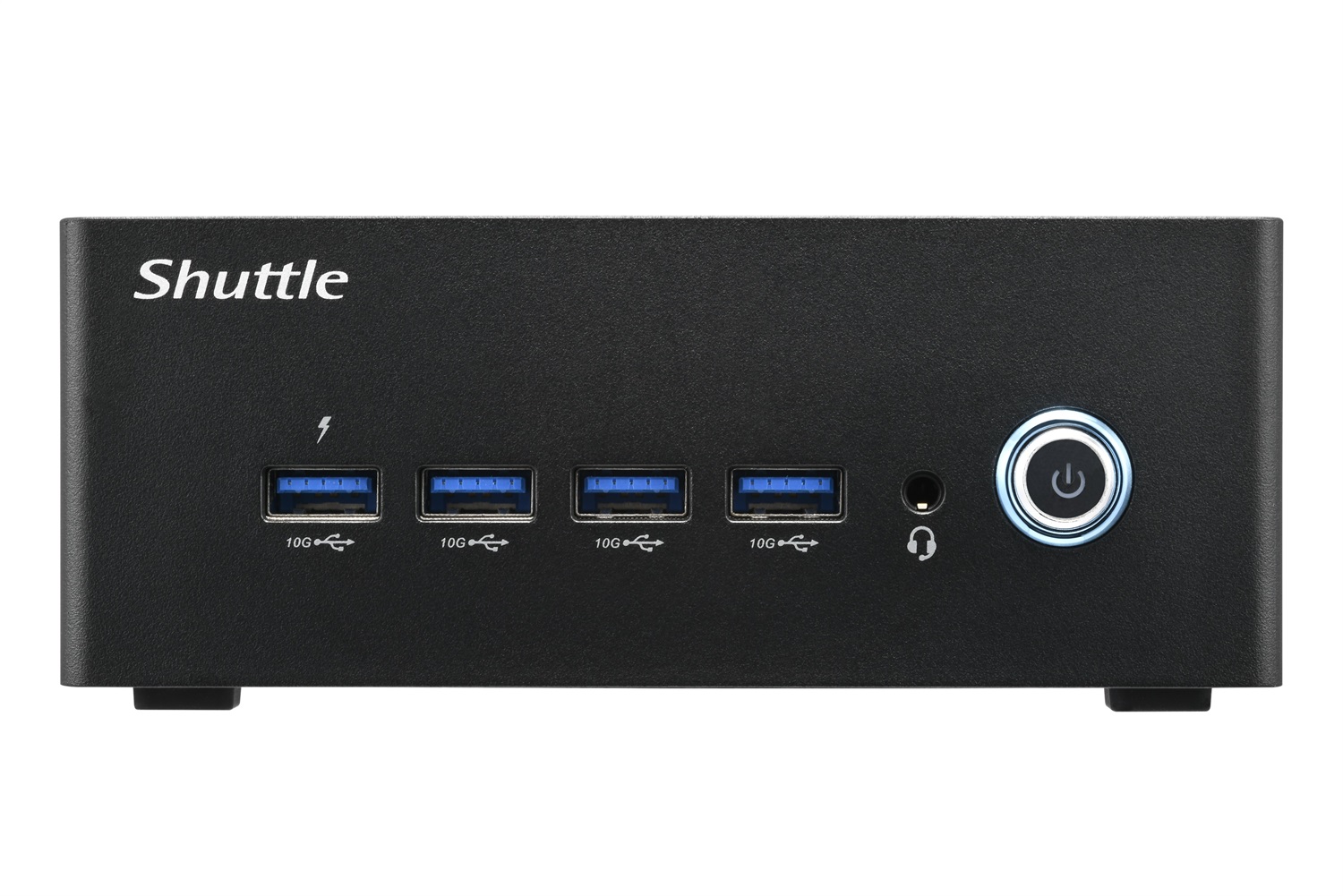 Shuttle Nano PC NT10H5 Mini PC Barebone Nero 125H con Intel SoC, DDR5-SDRAM, 120W, 2x HDMI e DisplayPort