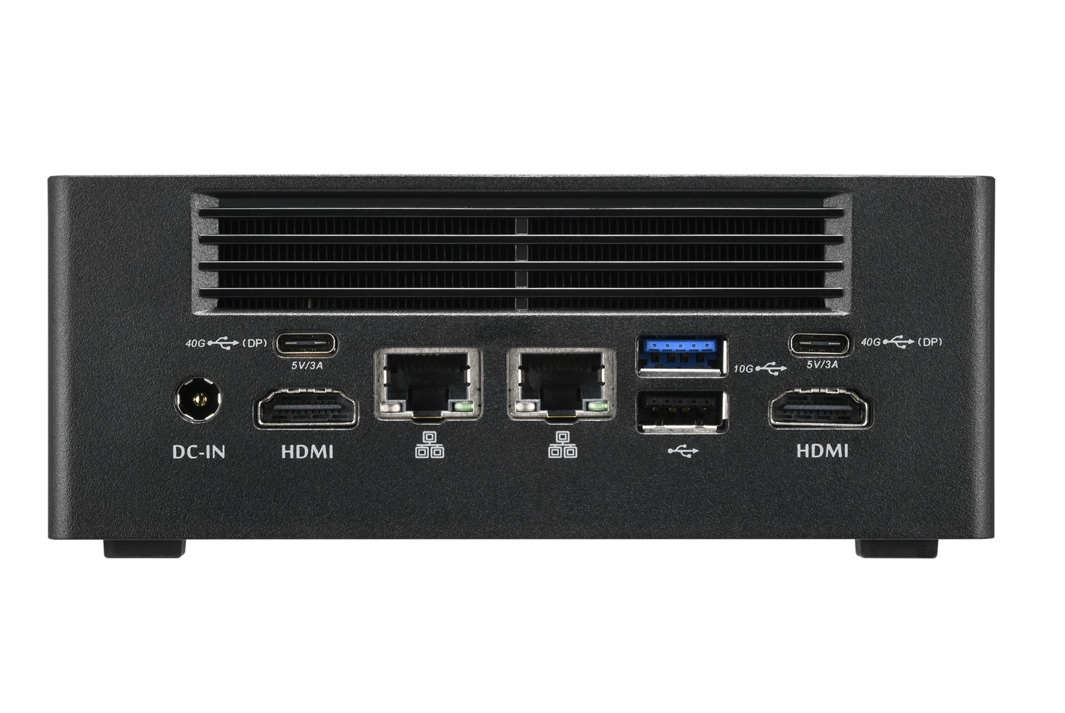 Shuttle Nano PC NT10H5 Mini PC Barebone Nero 125H con Intel SoC, DDR5-SDRAM, 120W, 2x HDMI e DisplayPort
