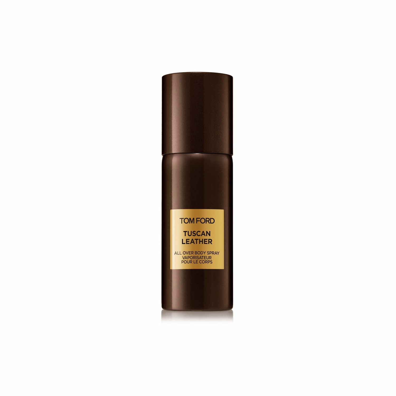 Tom Ford Tuscan Leather All Over Body Spray 150 ml - Spray per il corpo unisex con note di cuoio, gelsomino e camoscio nero