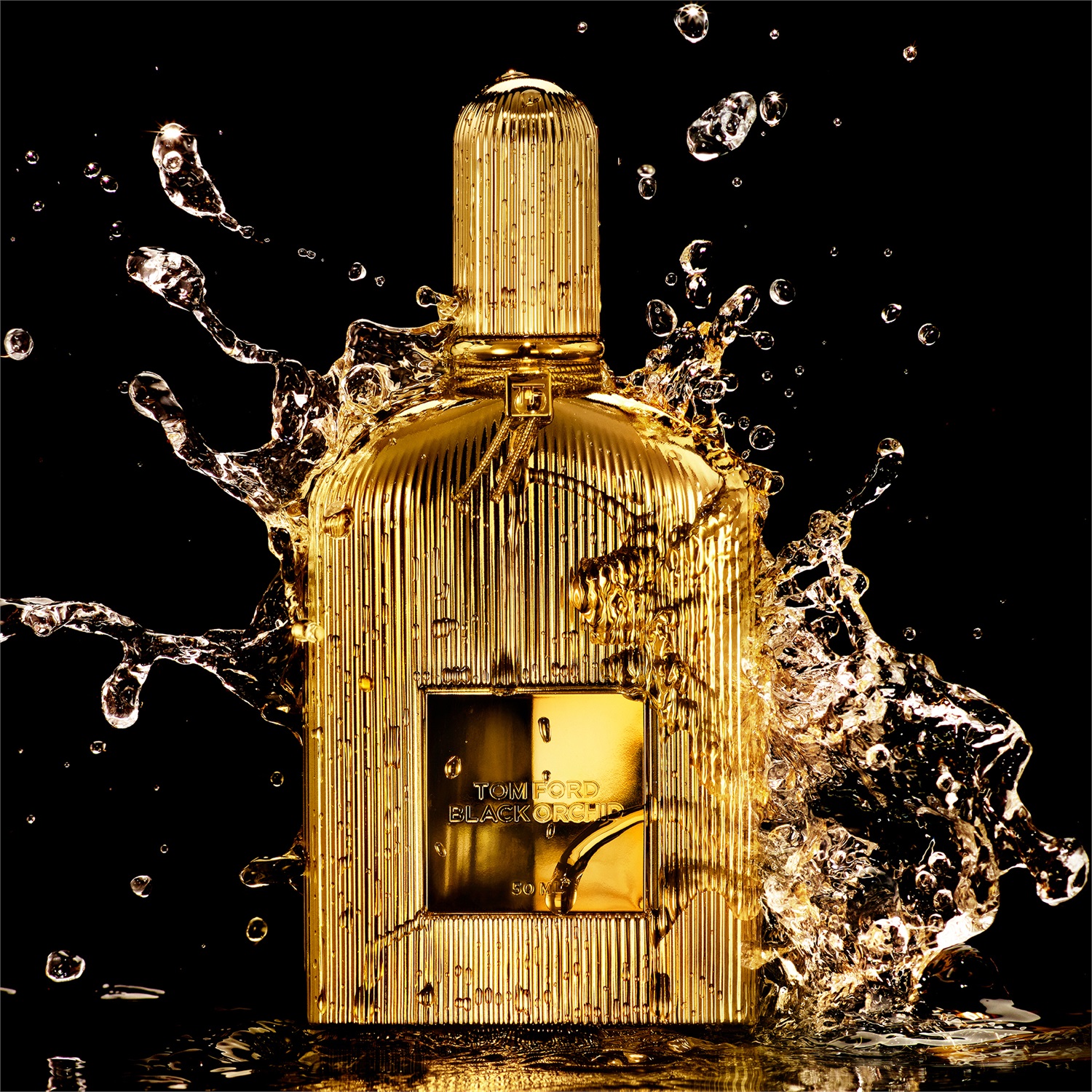 TOM FORD Black Orchid Parfum Eau de Parfum 100ml Unisex - Fragranza Ambrato Floreale con Tartufo, Prugna, Rum, Ylang Ylang e Orchidea Nera