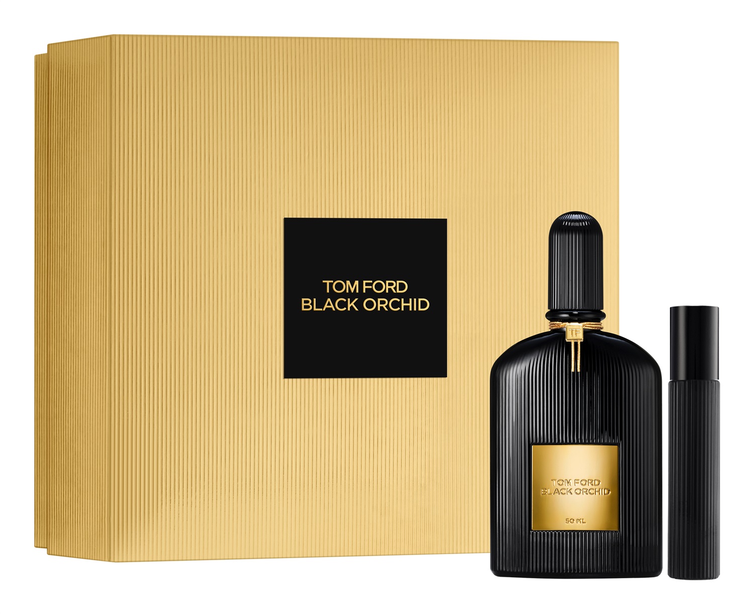 Tom Ford Black Orchid Eau de Parfum Set 50ml Travel Spray 10ml - Fragranza Sensuale e Moderna