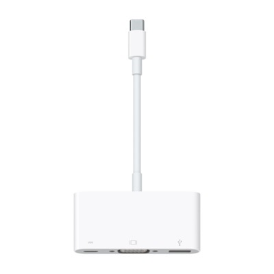 Apple Adattatore Multiporta USB-C a VGA MJ1L2ZM/A - Bianco, Risoluzione 1920 x 1080 Pixel