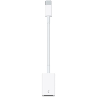 Apple Adattatore da USB-C a USB (MJ1M2ZM/A) - USB 3.1 Tipo C Maschio, USB 2.0 Tipo A Femmina, Bianco