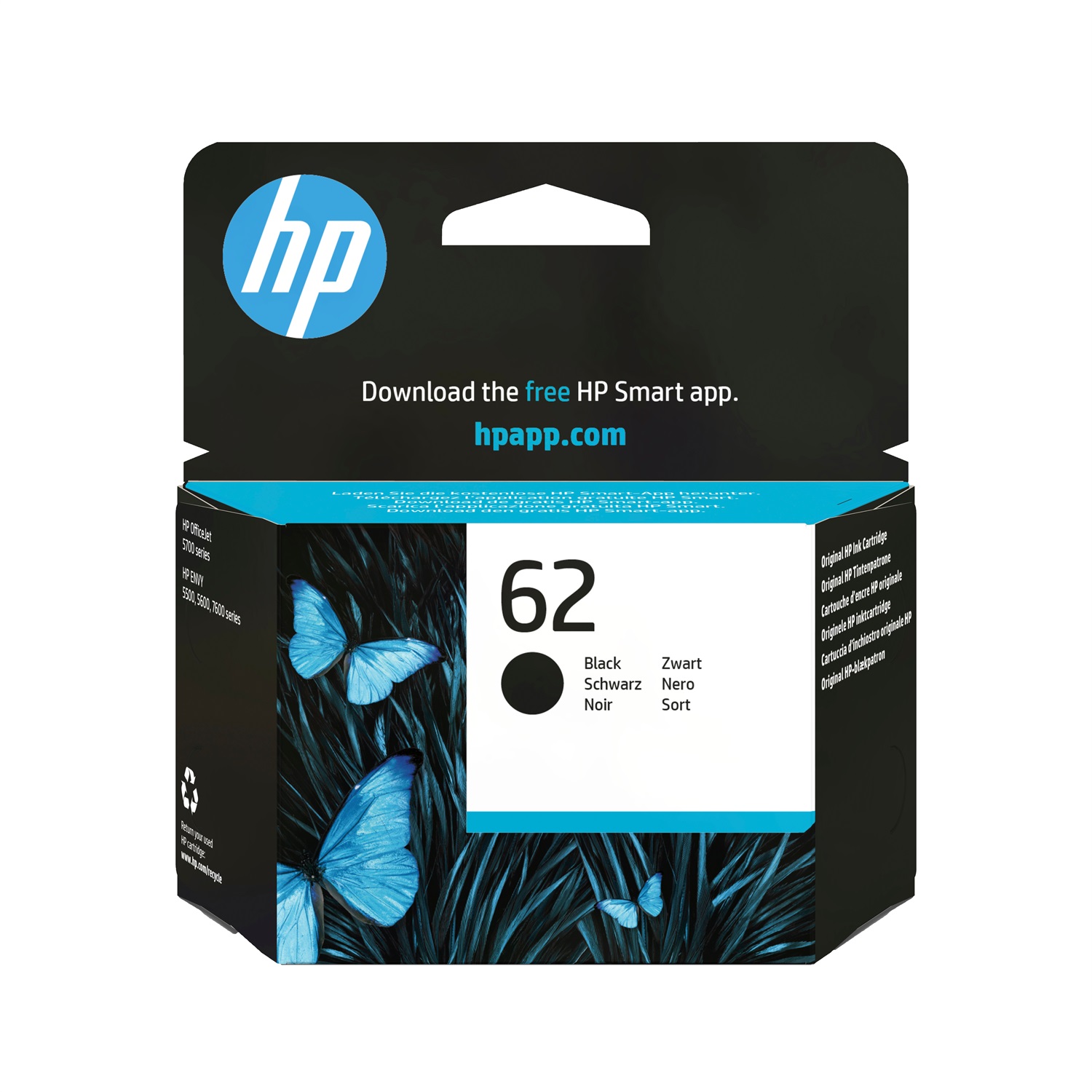 HP Cartuccia originale inchiostro nero C2P04AE - 200 pagine - Inchiostro a base di pigmento - 4 ml
