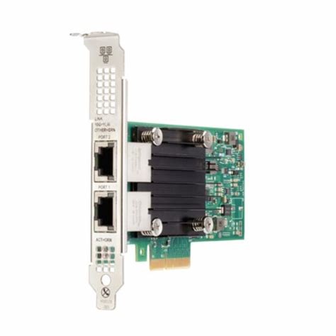 HPE 817738-B21 Scheda di Rete e Adattatore Ethernet 10GB, PCIe 3.0 x4, 2 Porte, Cablato