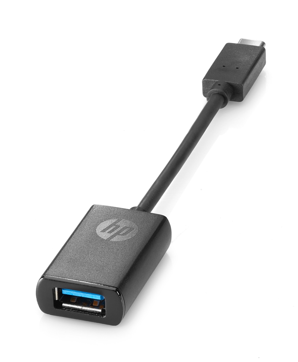 HP Adattatore USB-C a USB 3.0 - 0,1409 m, compatibile con USB 3.2 Gen 1, colore Nero