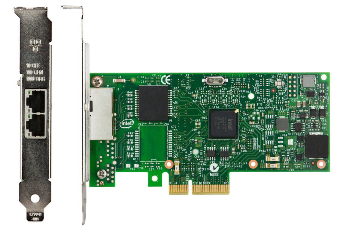Lenovo 7ZT7A00534 Scheda di rete Interna PCIe 1Gb 2-Port RJ45 Ethernet Adapter