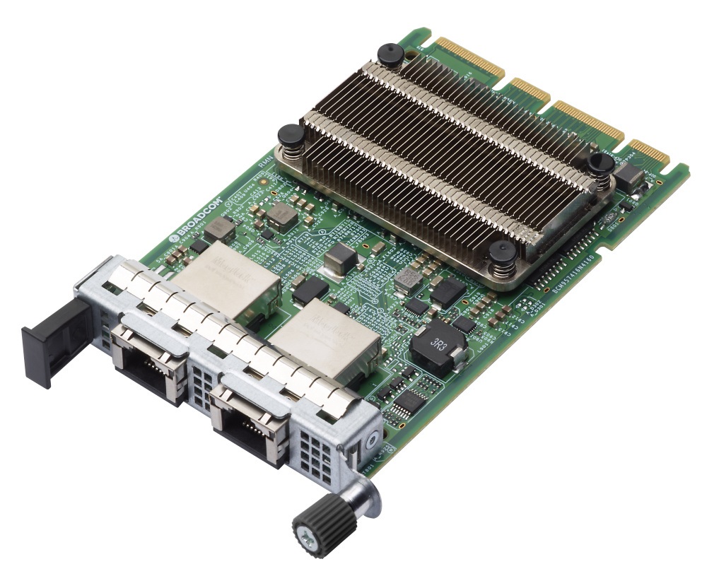 Lenovo ThinkSystem Broadcom 57416 - Scheda di Rete Interna 10 Gigabit Ethernet 2 Porte PCI Express 3.0