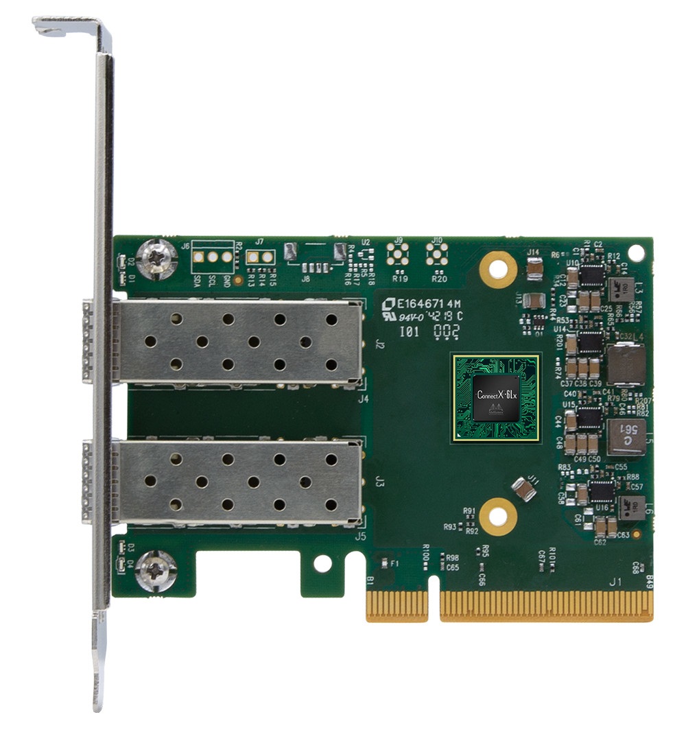 Lenovo ThinkSystem Mellanox ConnectX-6 Lx 10/25GbE SFP28 2-port PCIe Ethernet Adapter - 4XC7A62580