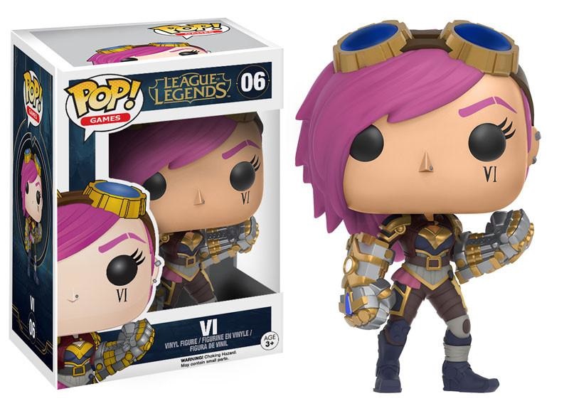 Funko 10302 POP! Vinile Personaggio Vi - League of Legends VI, Altezza circa 9 cm