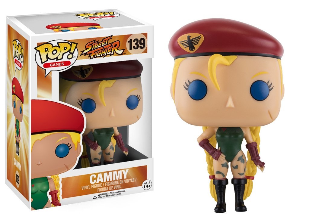 Funko Pop! Vinile Street Fighter Cammy - Figura Collezionabile in Vinile di 9 cm