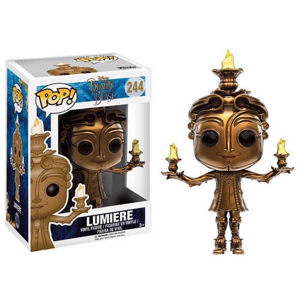 Funko POP! Disney La Bella e la Bestia 2017 Lumiere - Action Figure in Vinile Alta 9 cm