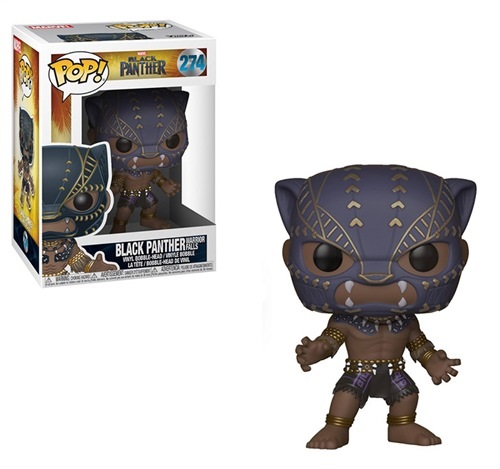 Funko Pop! Marvel Black Panther - Figura in Vinile da Collezione Warrior Falls - Merchandising Ufficiale