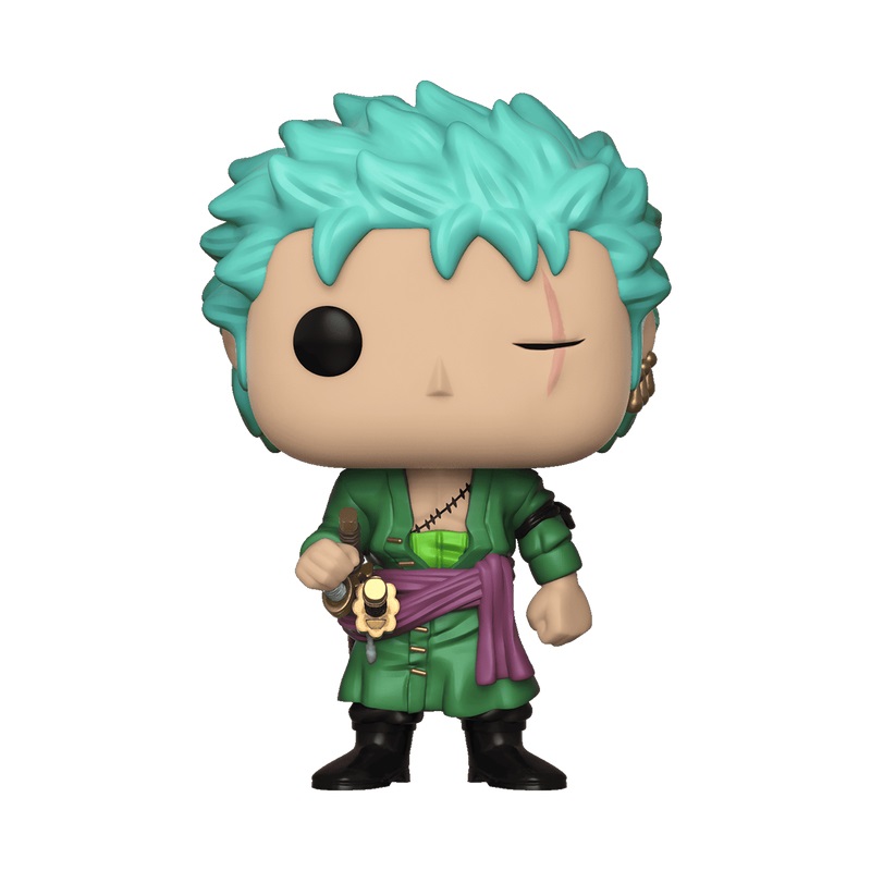 Funko Pop! Animation - Roronoa Zoro 327 - Figura in Vinile da Collezione - One Piece - Altezza 9,5 cm - Idea Regalo per Anime Fans
