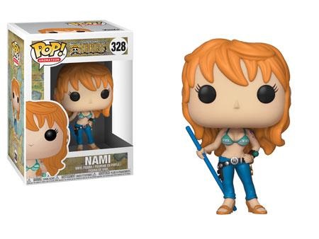 FUNKO Pop! One Piece - Nami Figure Vinyl da Collezione - Altezza 9,5 cm, Adatta per Bambini e Adulti, Imballaggio con Finestra Trasparente