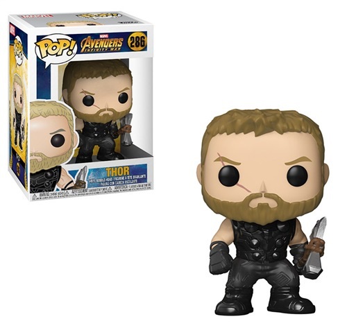 Funko Pop! Marvel Avengers Infinity War - Thor - Figura in Vinile da Collezione - Altezza 9-10 cm - Ideale per Collezionisti e Fan del Film