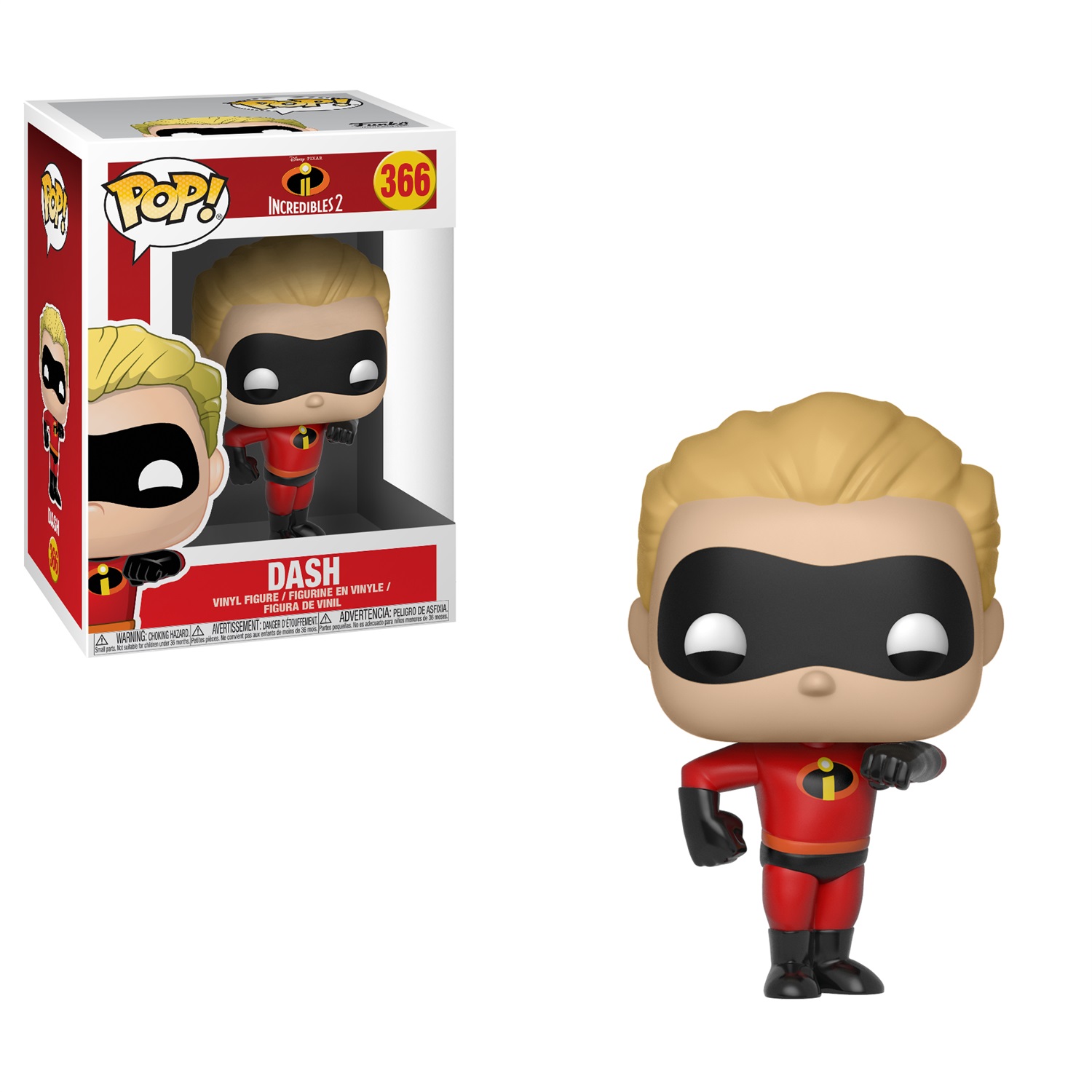 Funko POP Vinyl: Disney The Incredibles 2 - Dash, Ottima Qualità e Facilità d'Uso