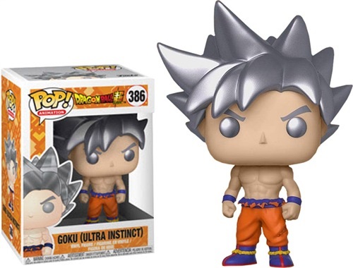 Funko Pop! Dragon Ball Super - Goku (Ultra Instinct) - Statuetta in vinile da 10 cm